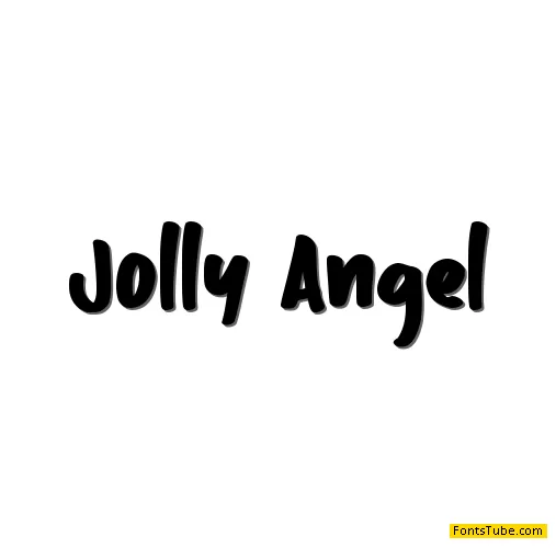 Jolly Angel - Personal use Font