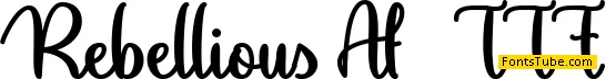 Rebellious Af Font