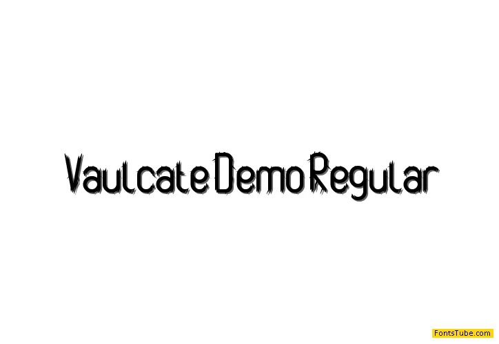 Vaulcate Demo Font Family