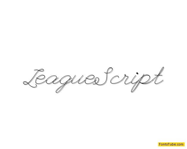 League Script Font