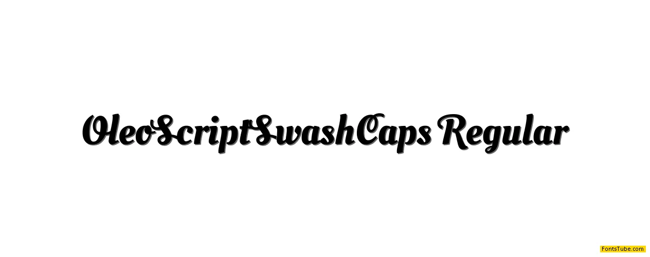 Oleo Script Swash Caps Font Family