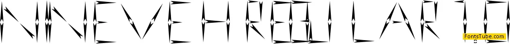 nineveh Font