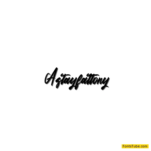 Astayfattony Font