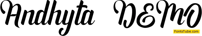 Andhyta Font