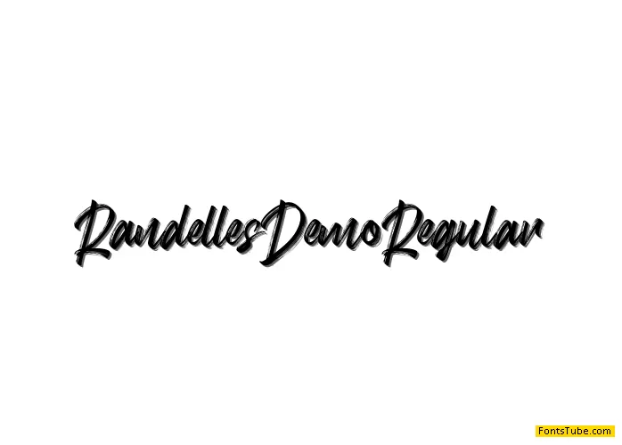 Randelles Demo Font