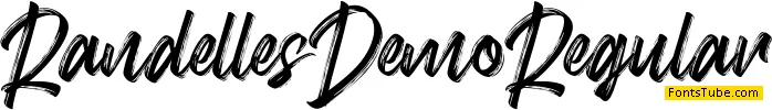 Randelles Demo Font