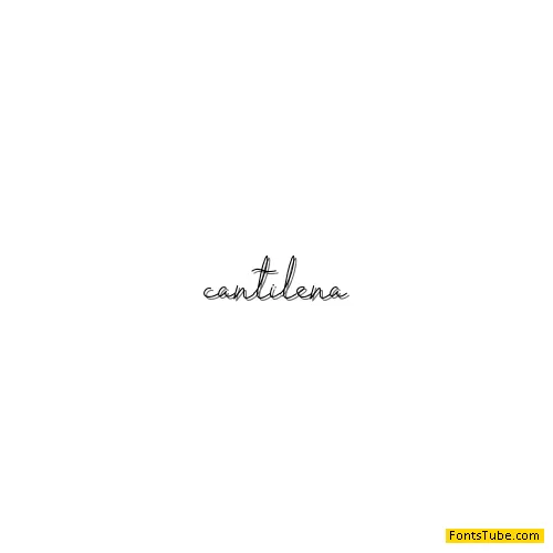 cantilena Font