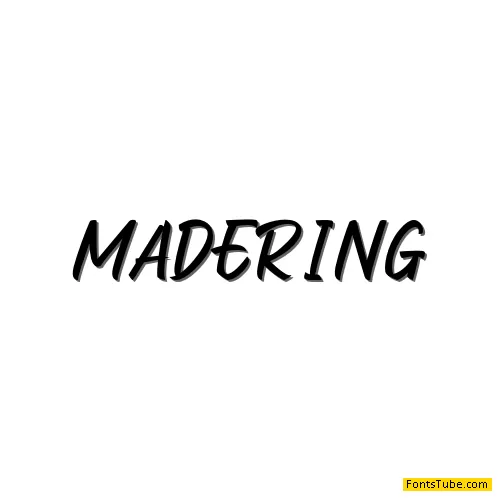 Madering Font