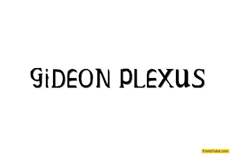 Gideon Plexus Font