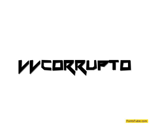 Vermin Vibes Corrupto Font