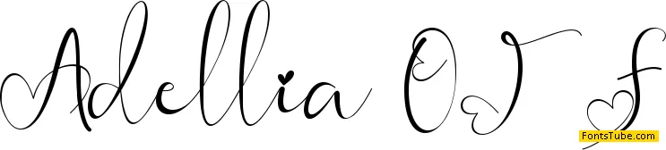 Adellia Font Family