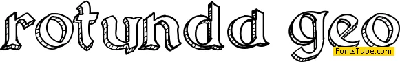 Rotunda Geo Font