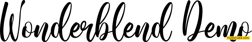 Wonderblend Font Family