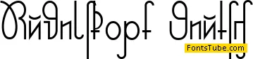 Rudelskopf deutsch Font