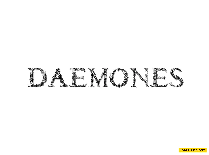 Daemonesque Font