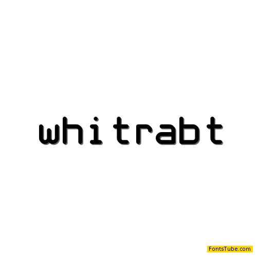 White Rabbit Font