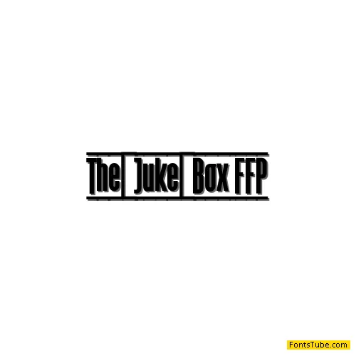 The Juke Box Font