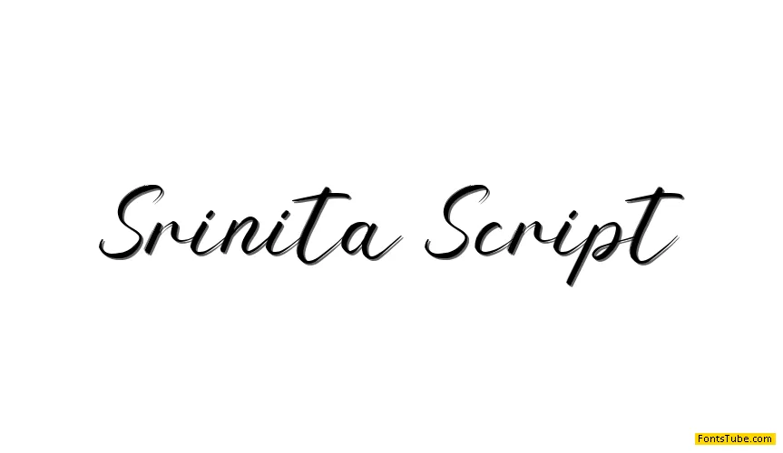 Srinita Script Font