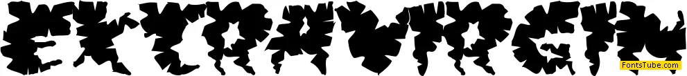 Extra virgin Font
