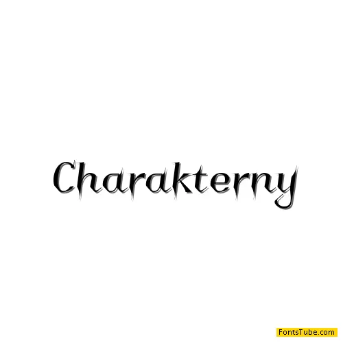 Charakterny Font