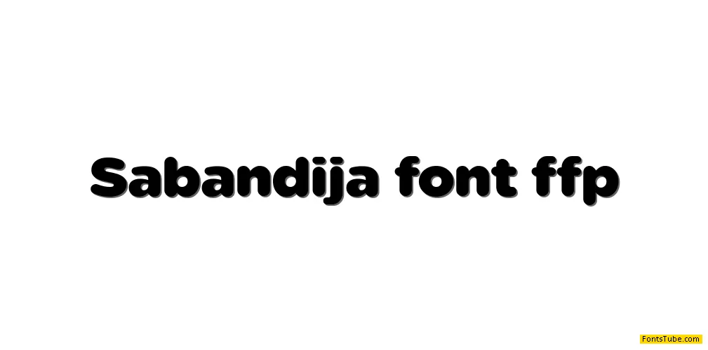 Sabandija ffp Font
