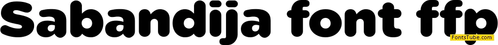 Sabandija ffp Font