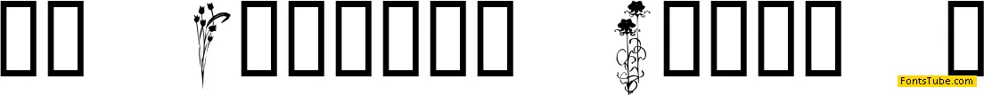 KR Classic Fleur 2 Font
