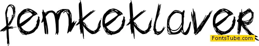 femkeklaver Font