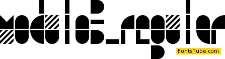 modulo3 Font