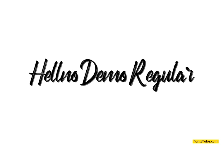 Hellno Demo Font