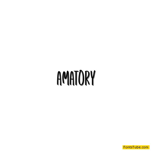 Amatory Font