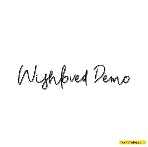 Wishloved Demo Font