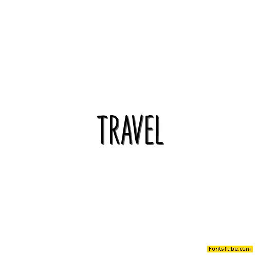 Travel Font