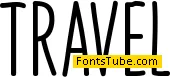 Travel Font
