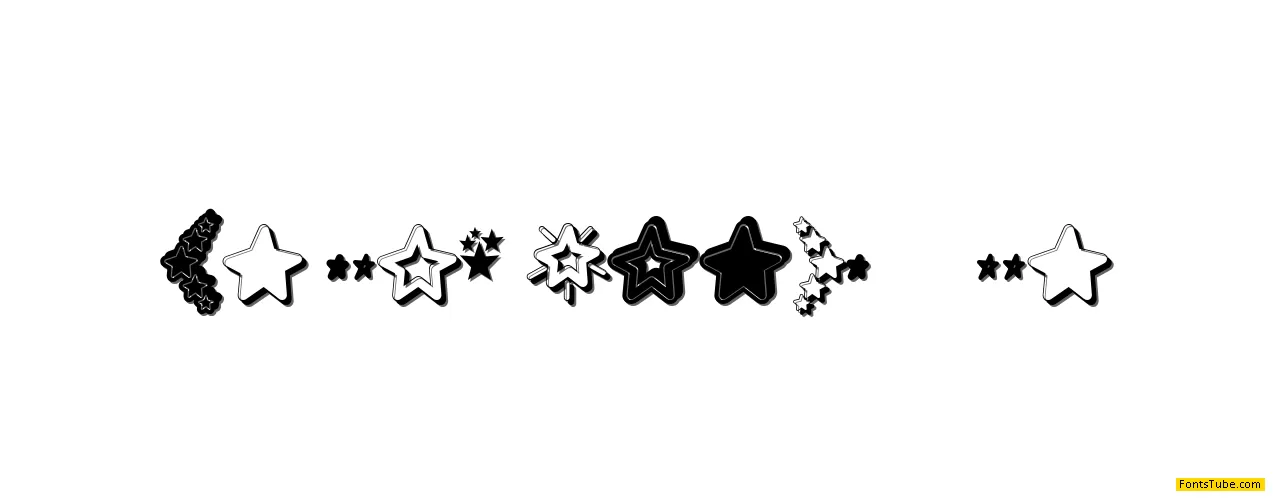 MF Star Dings 2 Font