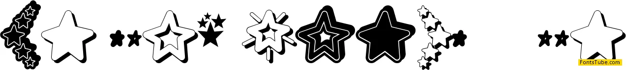 MF Star Dings 2 Font