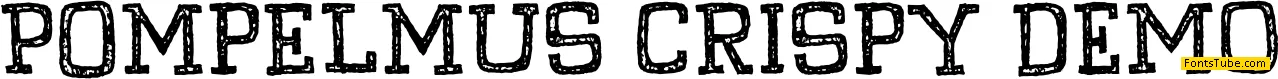 Pompelmus Crispy DEMO Font