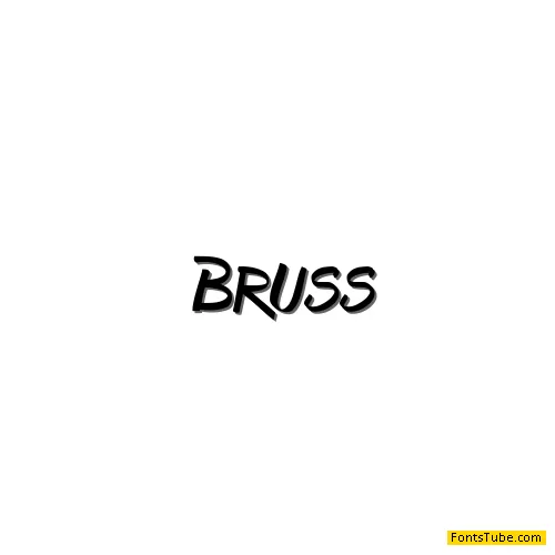 Bruss Font