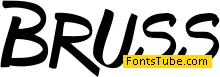 Bruss Font