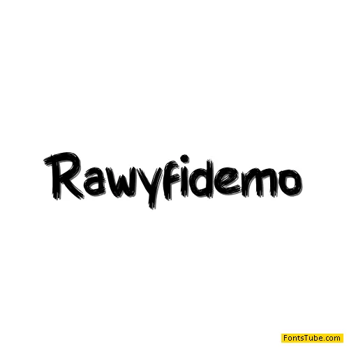 Rawyfidemo Font
