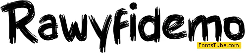 Rawyfidemo Font