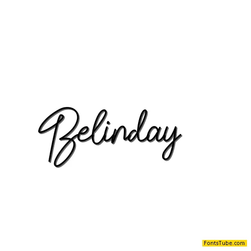 Belinday Font