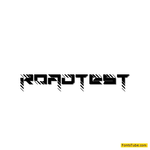 Roadtest Font