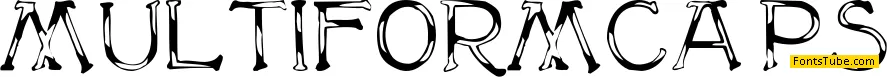 Multiform Caps Font