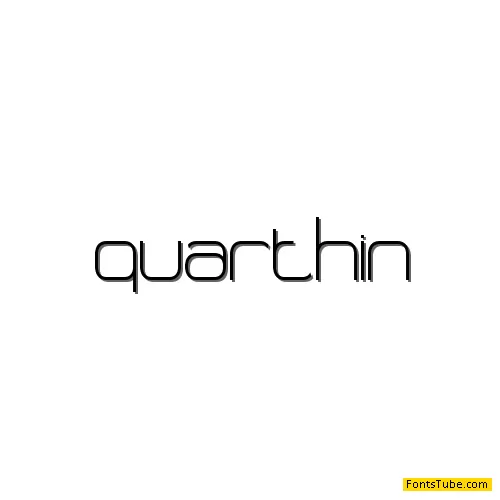 Quarterly BRK Font Family