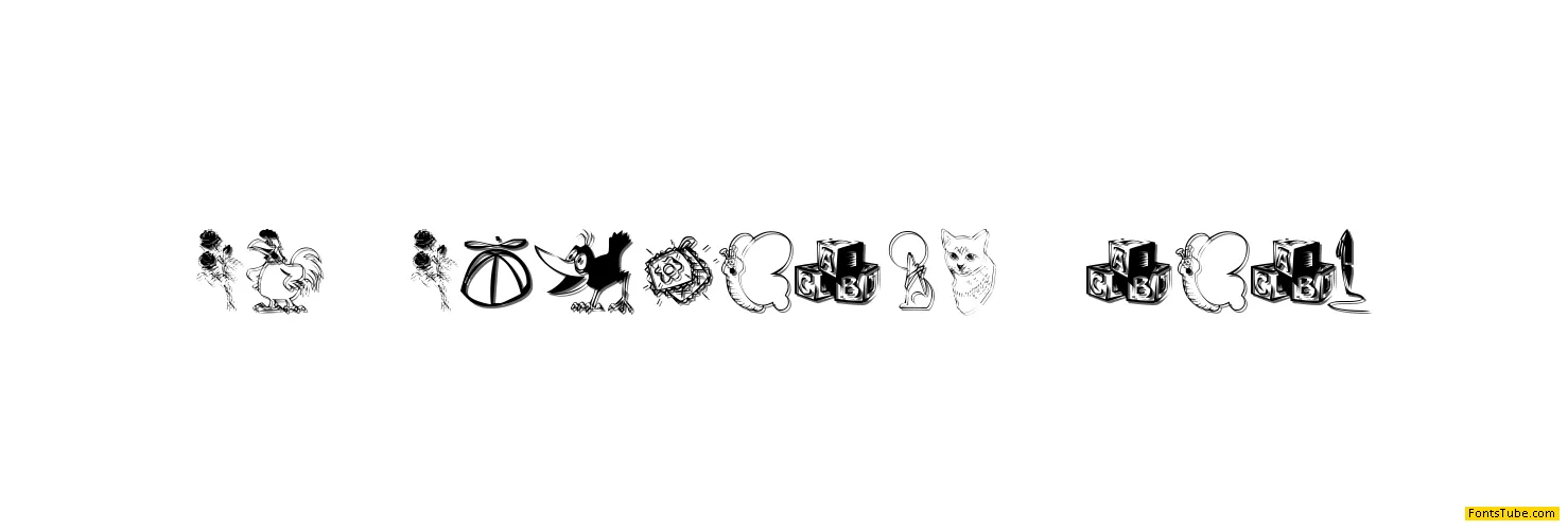 KR Katlings Nine Font