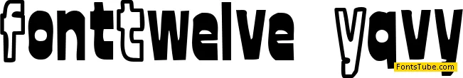 font twelve