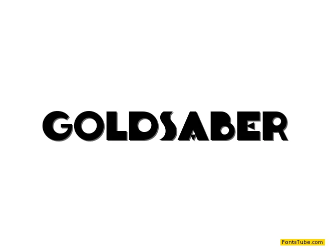 Goldsaber Font