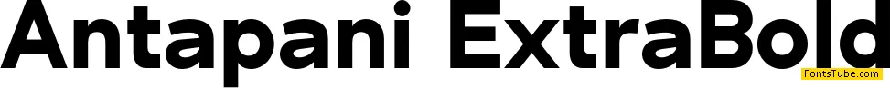 Antapani Font