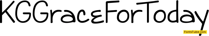 KG Grace For Today Font